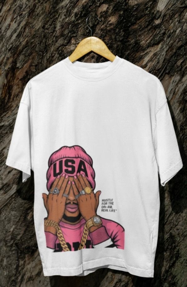 100% Cotton (230 gsm) Premium 100% Cotton  T-Shirt - Soft & Comfortable