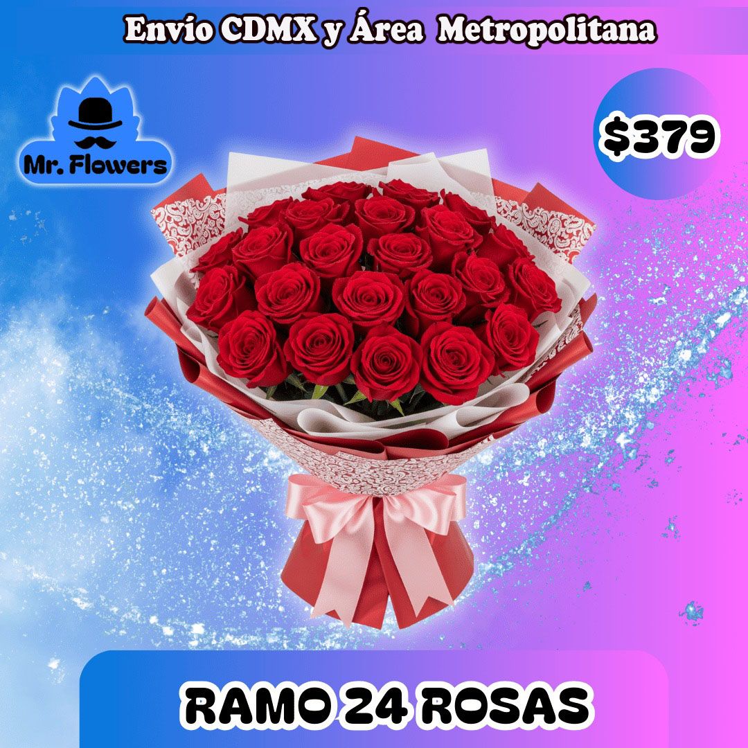 RAMO 24 ROSAS