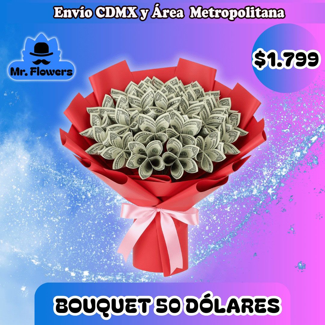 BOUQUET 50 DÓLARES