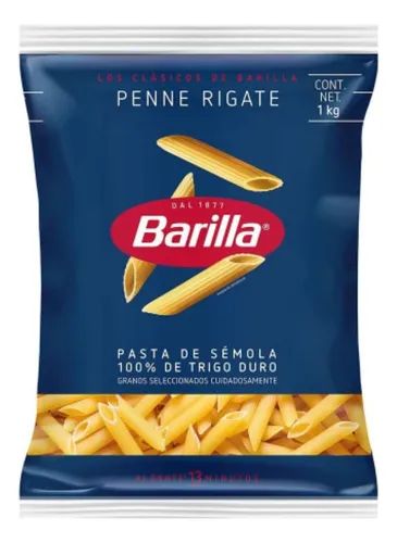 BARILLA pasta penne Rigate 1kg