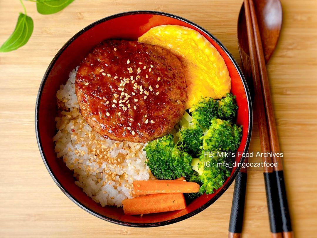 Baked Chicken Steak Spaghetti/Rice Set