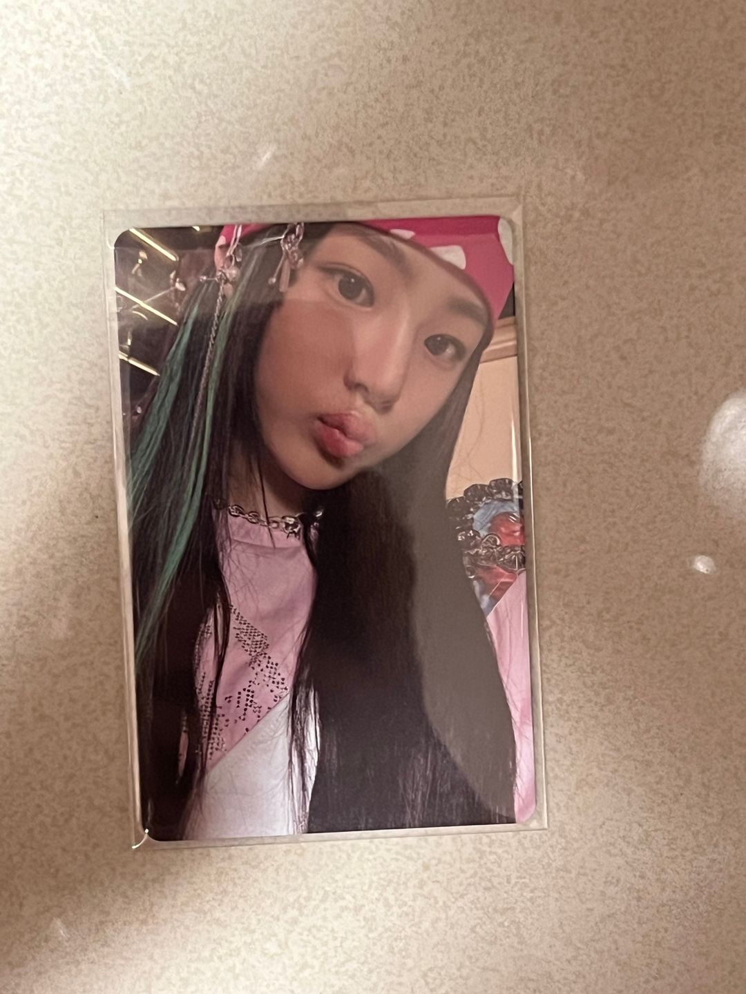 New jeans minji get up era card!