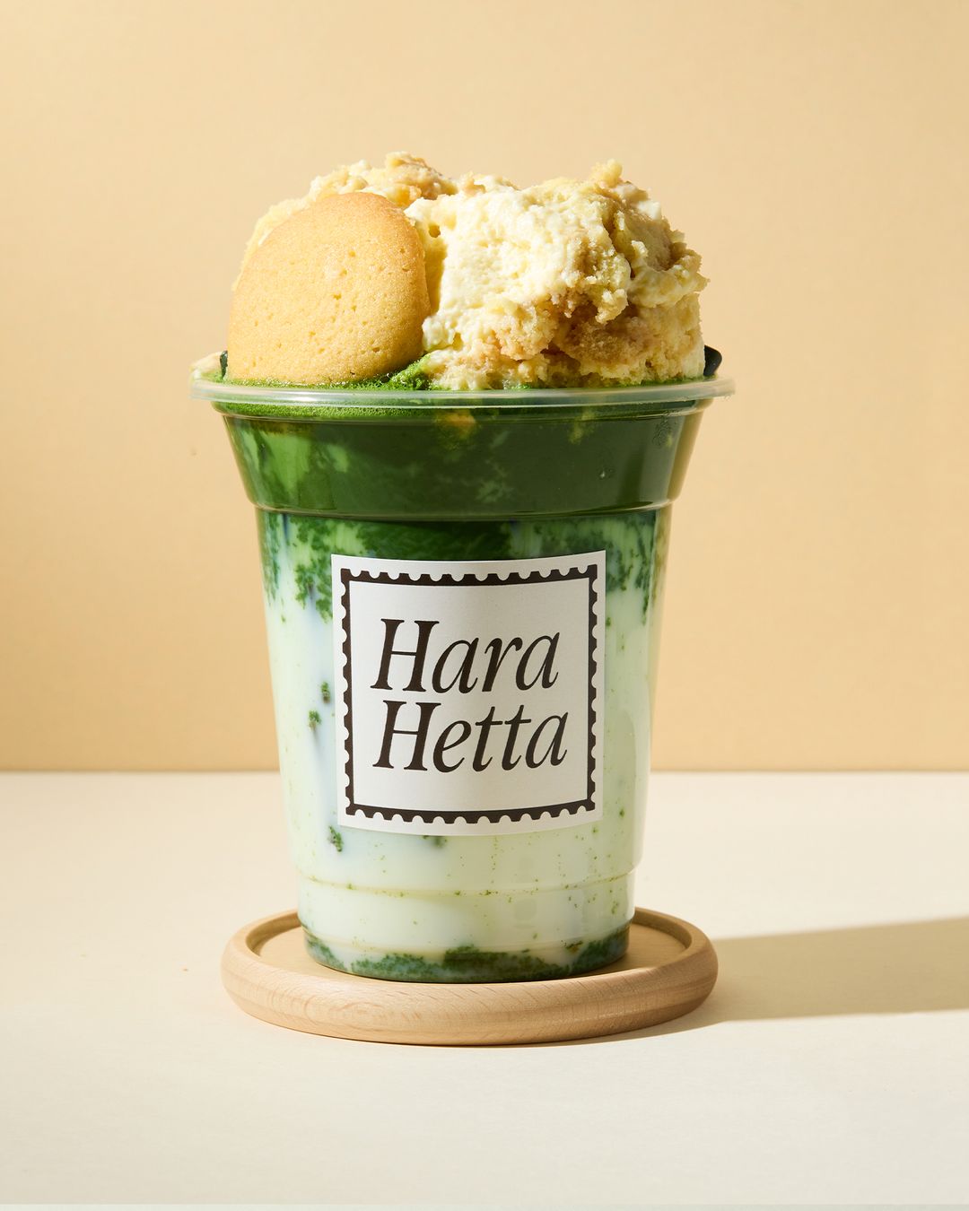 Banana Pudding Matcha Latte