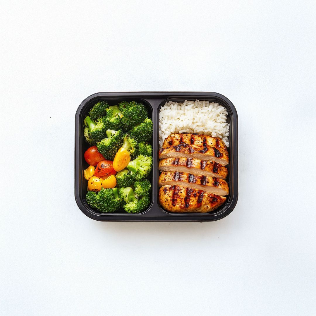 Basmati Üzeri Tavuk Fileto Ve Brokoli (600Kcal)
