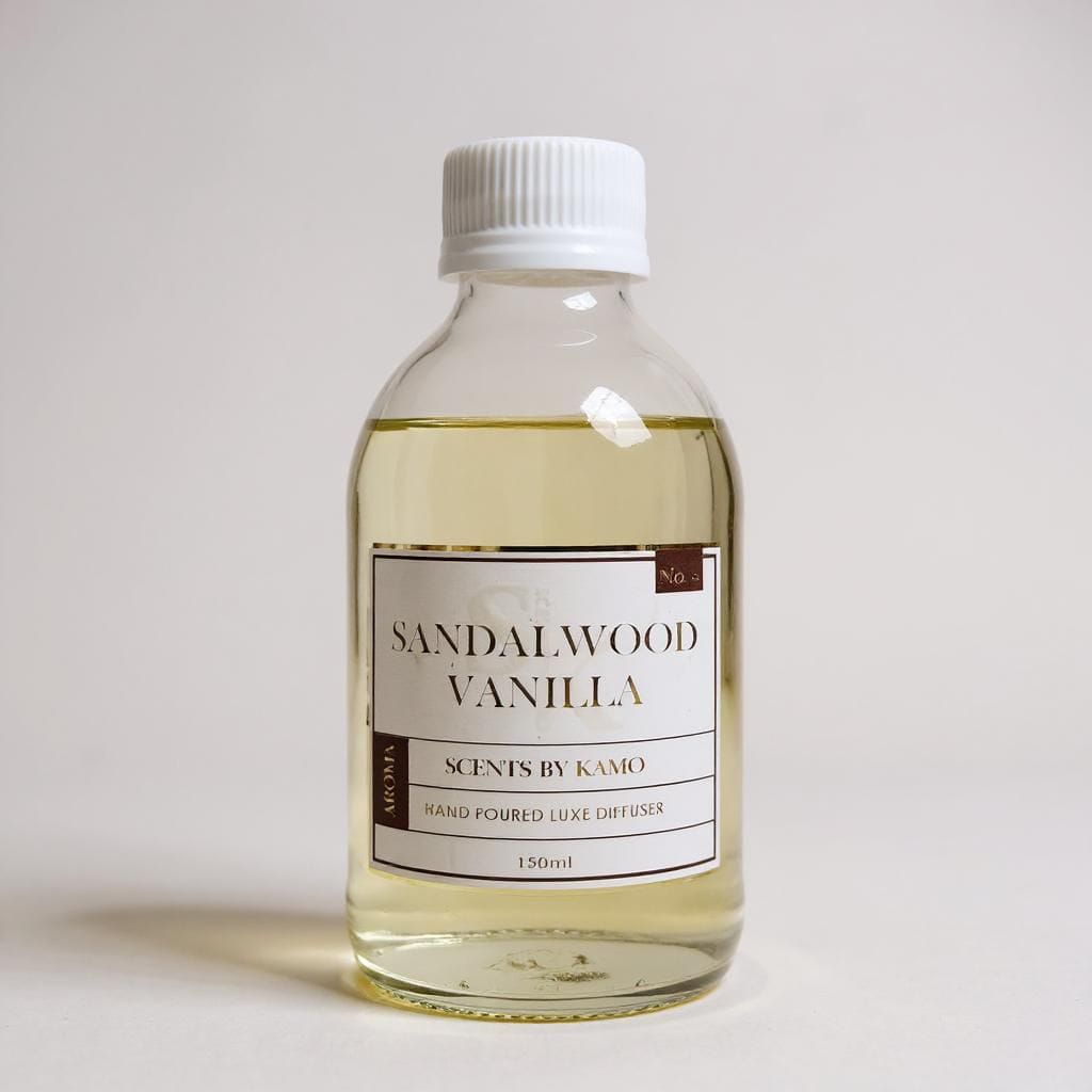 Luxe Diffuser Refill. Sandalwood & Vanilla