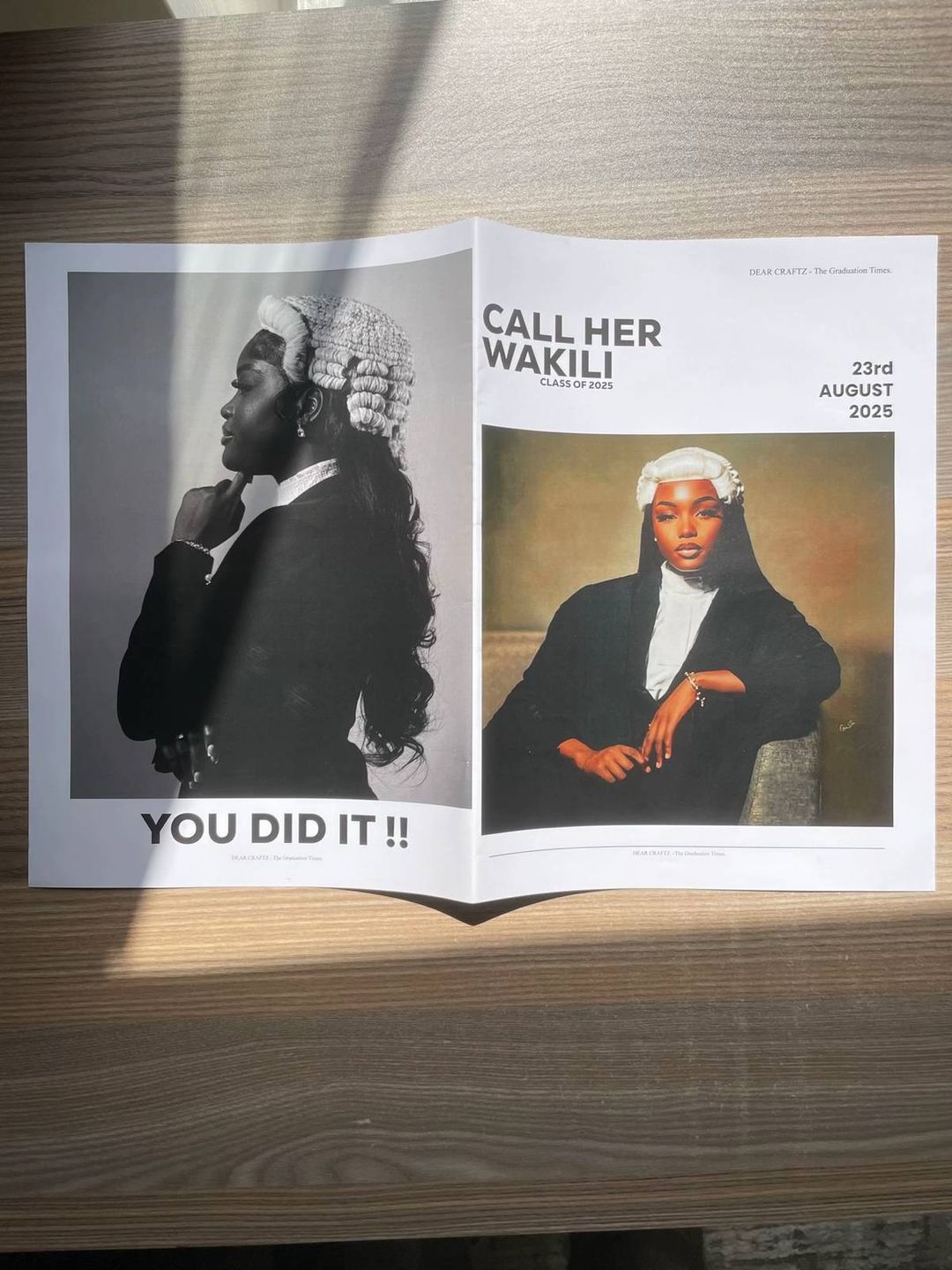 THE GRADUATION TIMES MAGAZINE