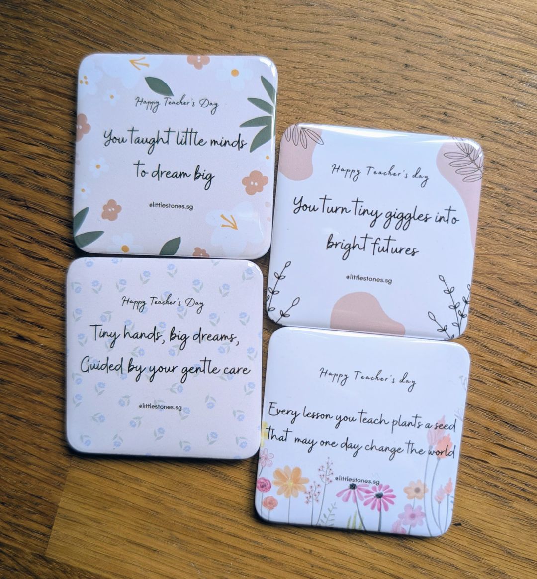 Teacher's Day Promotion (Set of 4 magnets)