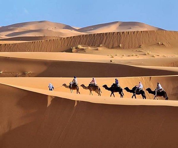 Merzouga Luxury Desert Camp overnight camel trekking 
