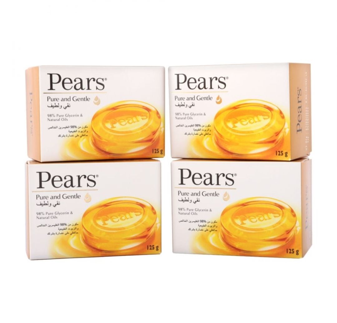 Pears soap pack of 4* 125 g