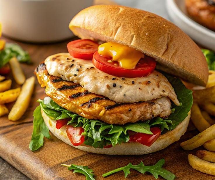 Chicken Breast Burger