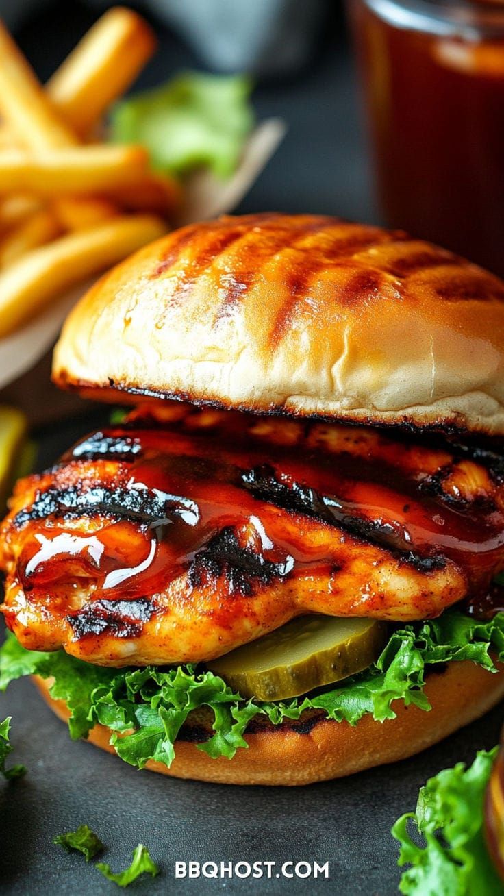 BBQ Chicken Burger