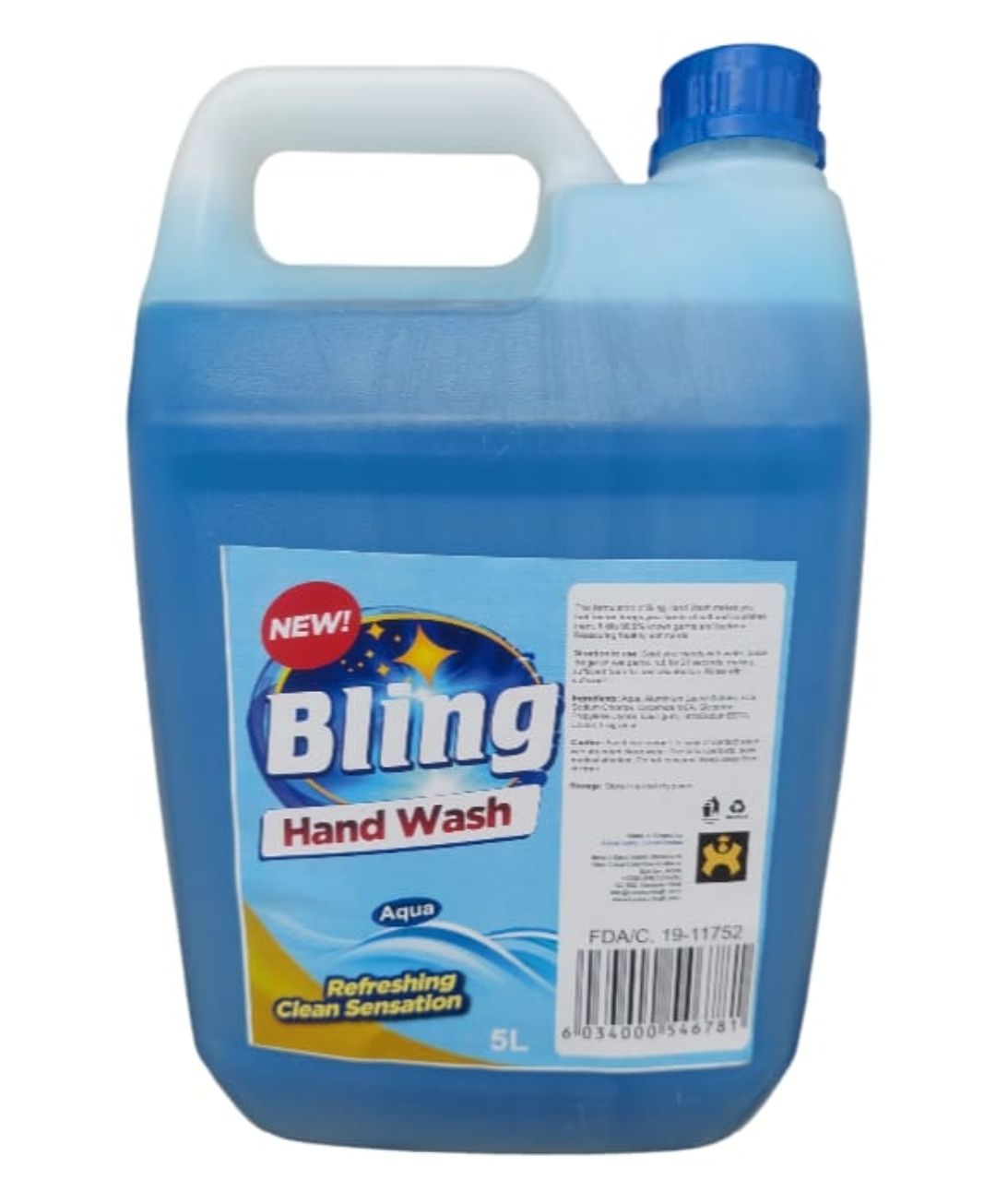 Bling hand-wash 5 lit aqua