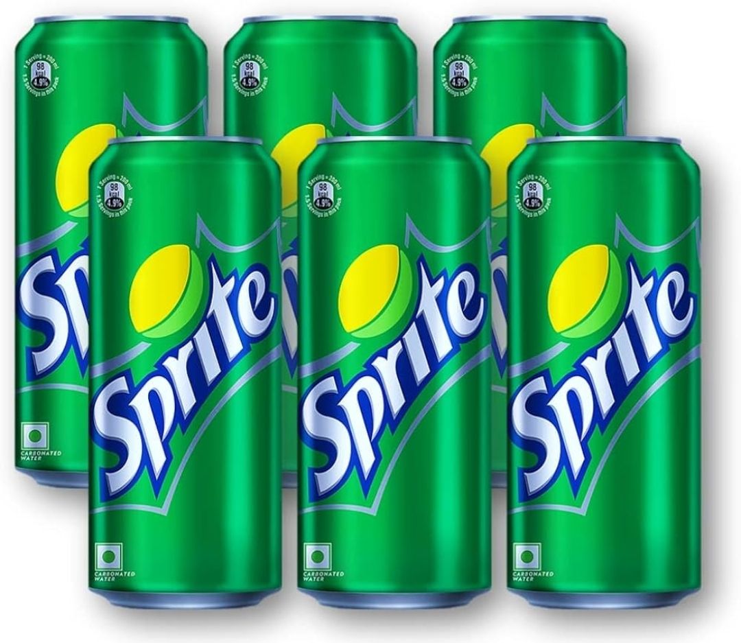 Sprite tin 330 ML pack of 6