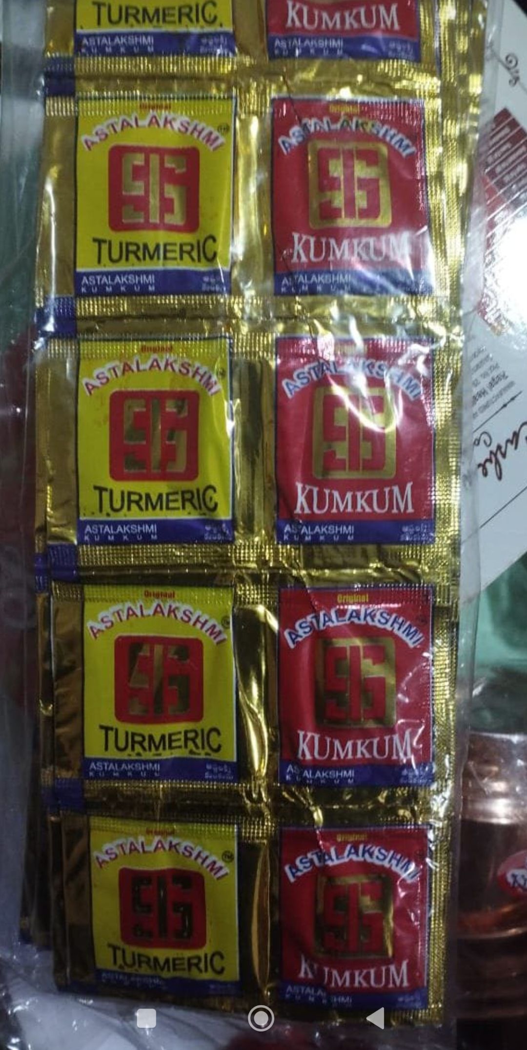 Turmeric and kunkum combo 1 pc 