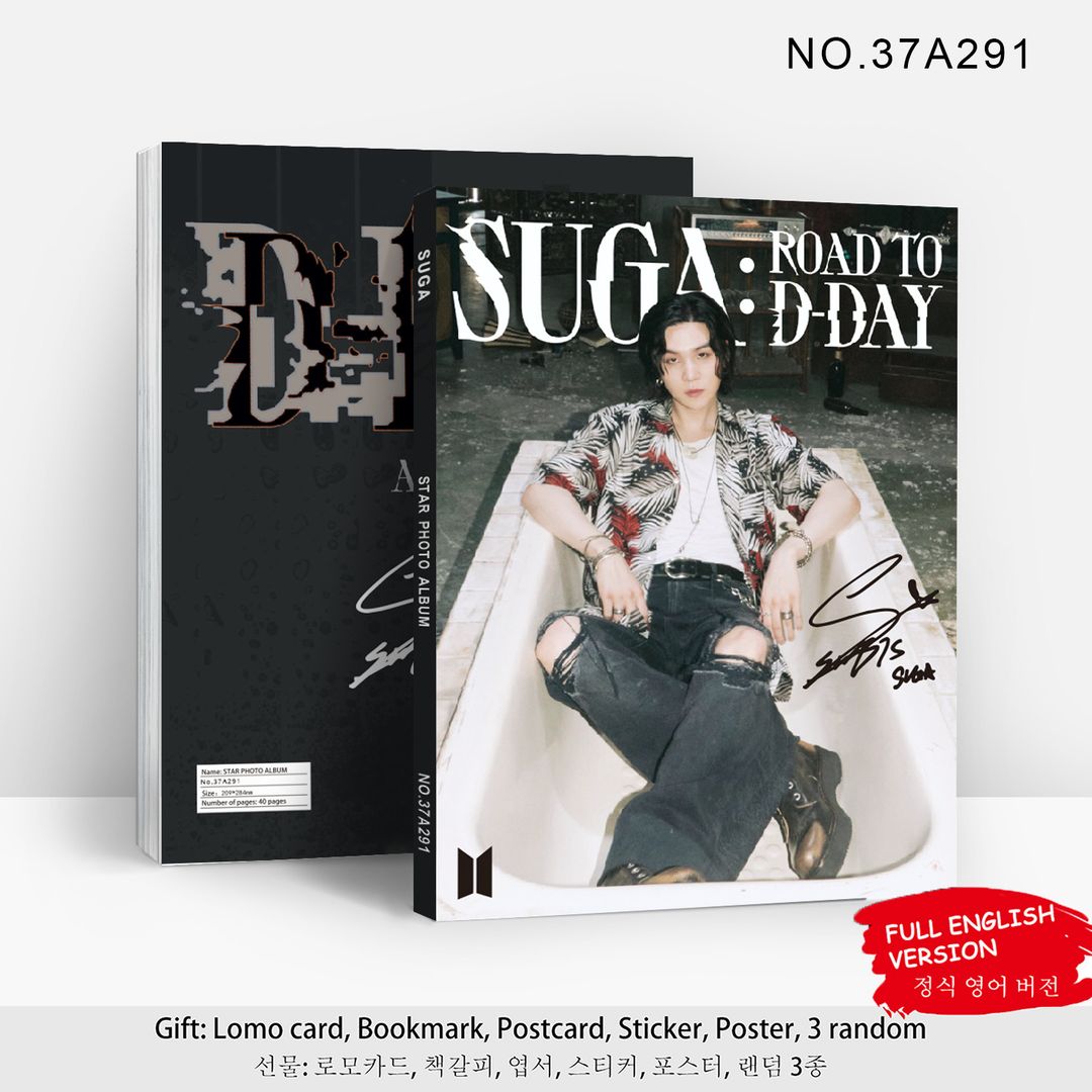 SUGA ROAD TO D-DAY ALBUM PHOTO (LIMITED STOCK)