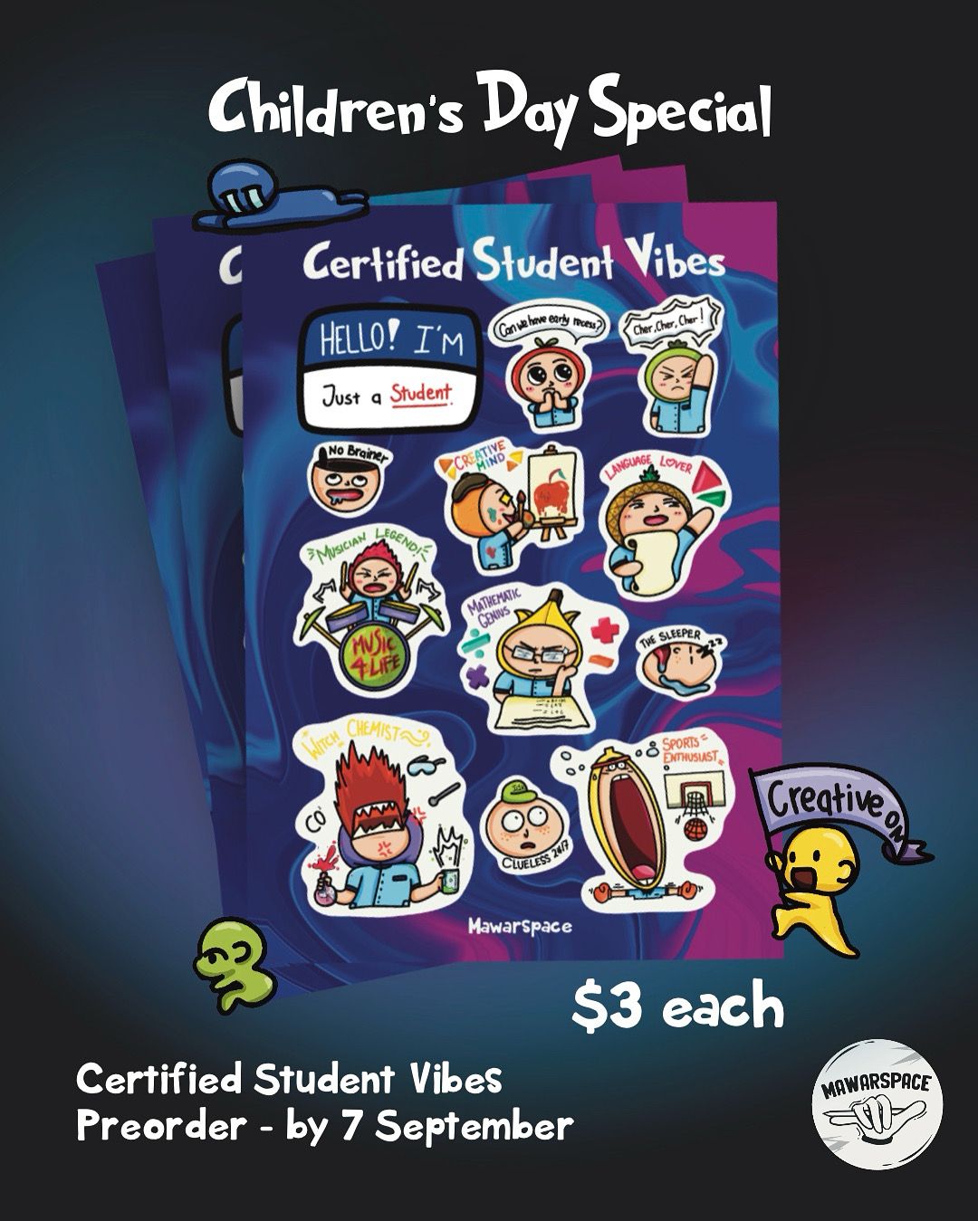 PREORDER - Certified Student Vibes