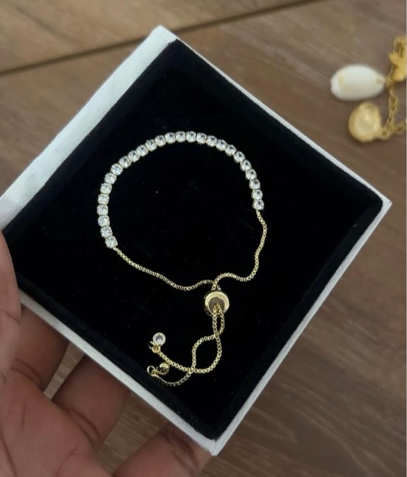 Tennis Brazalete Blanca 