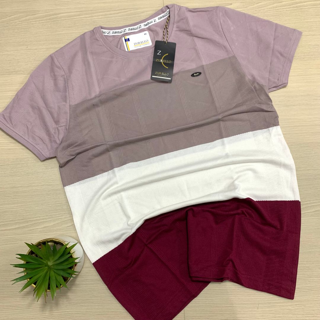 ZURELLO PLAIN T-SHIRT- MULTI COLOURED