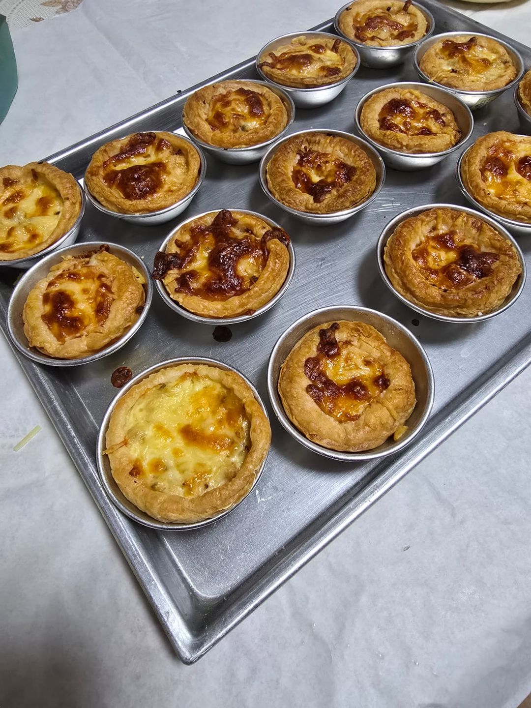 Mini Chicken Quiche (Halal)