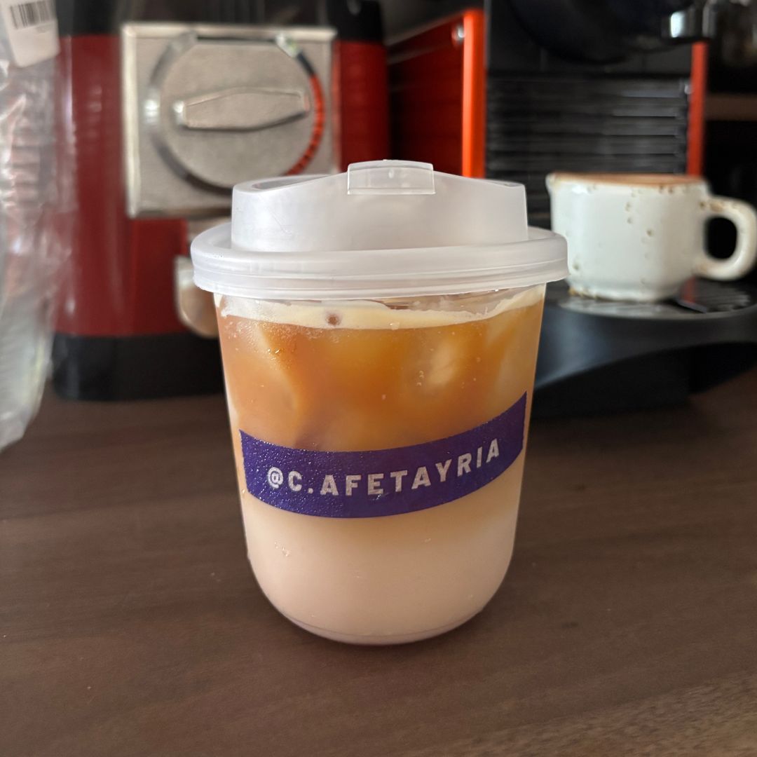 Iced Cherry Latte