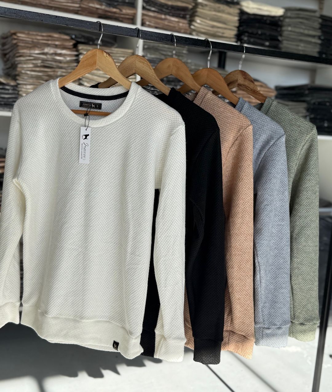 SWETER LANILLA WAFLE ANGORA 