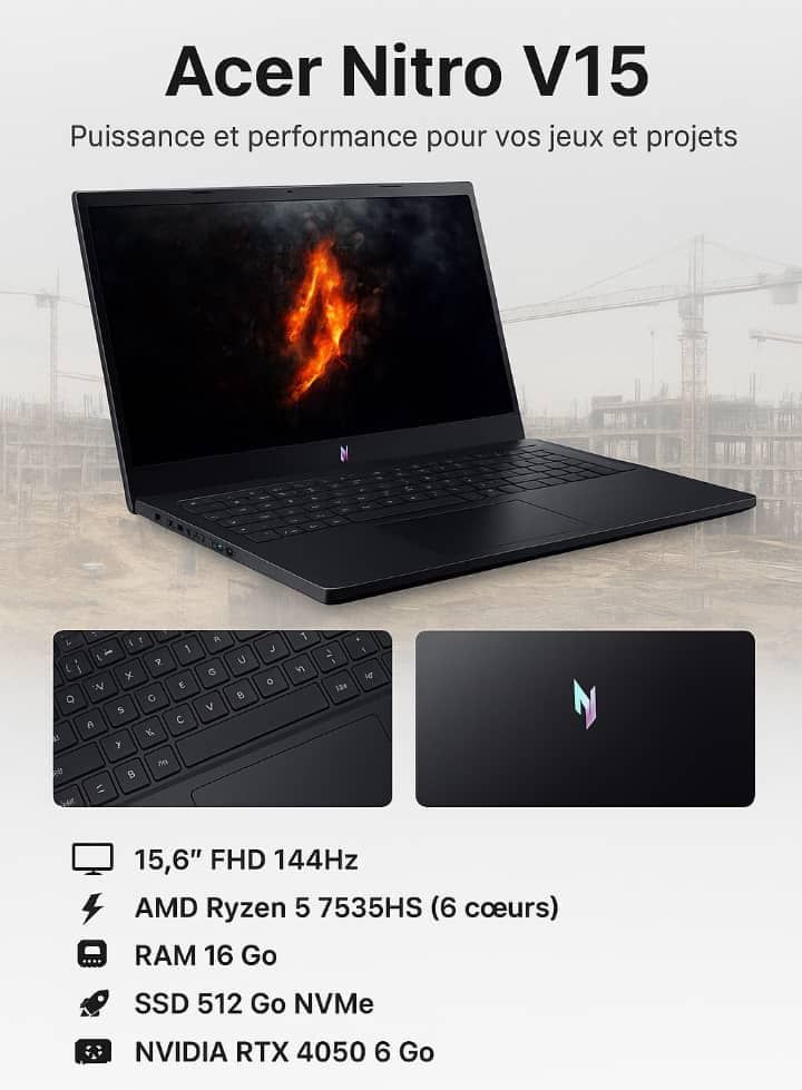 PC gamer acer nitro