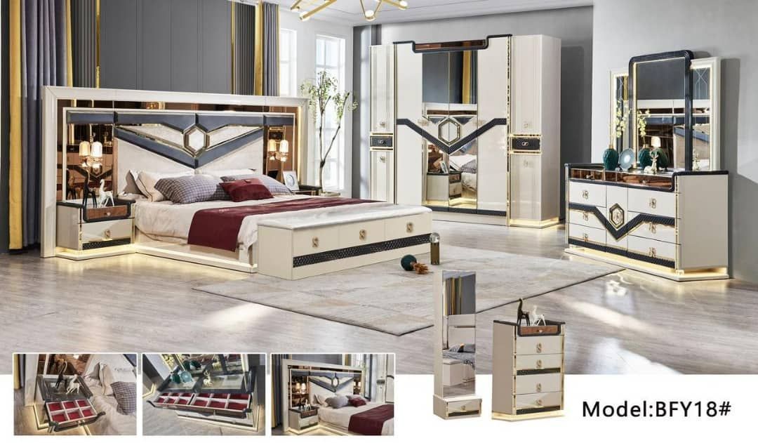 Chambre Complète Luxe Design BFY18 – ARTICLE N°:VDR_0015
