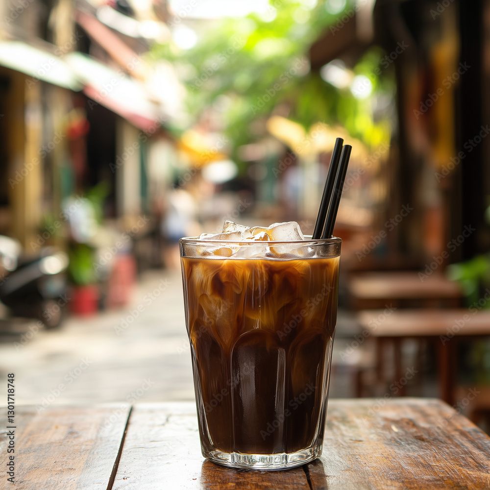 CÀ PHÊ ĐÁ VỚI SỮA ĐẶC