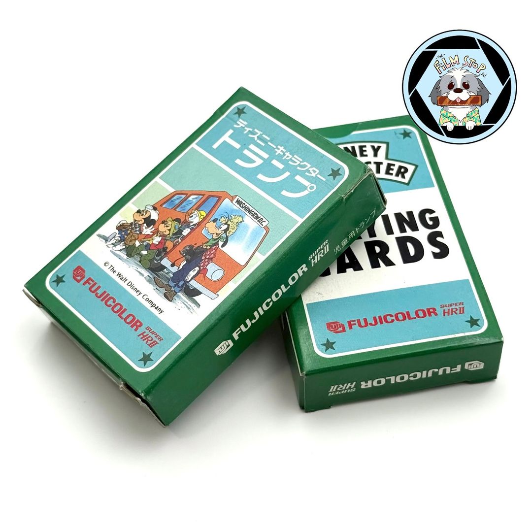Fujicolor Disney Mickey & Friends Playing Cards – Promotional Item for Fujicolor Super HR II