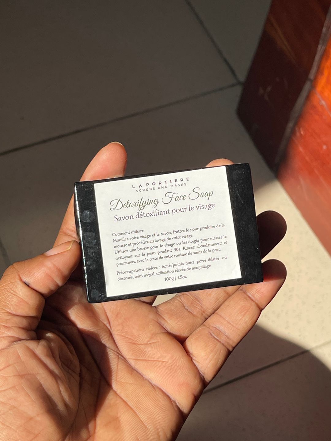 Savon détoxifiant visage