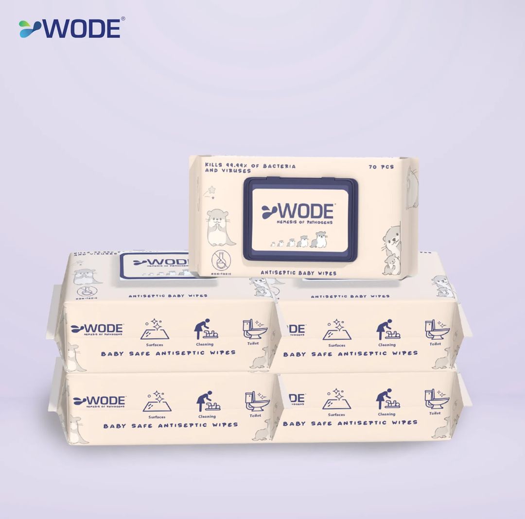 WODE WIPES (70 Sheets) 