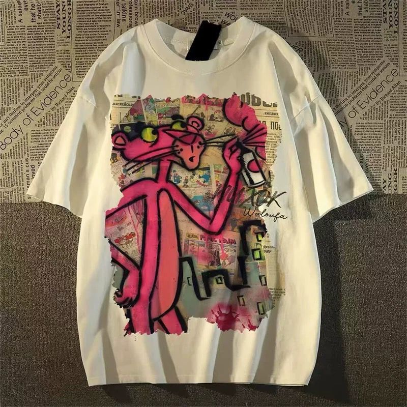 Tee-shirts panthère rose 