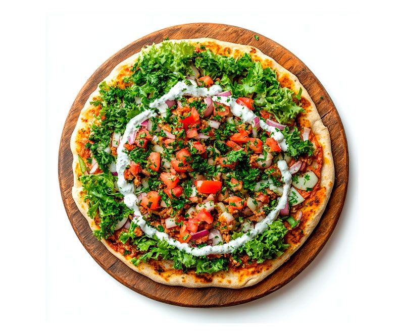 Pizza Lahmacun Vegetal