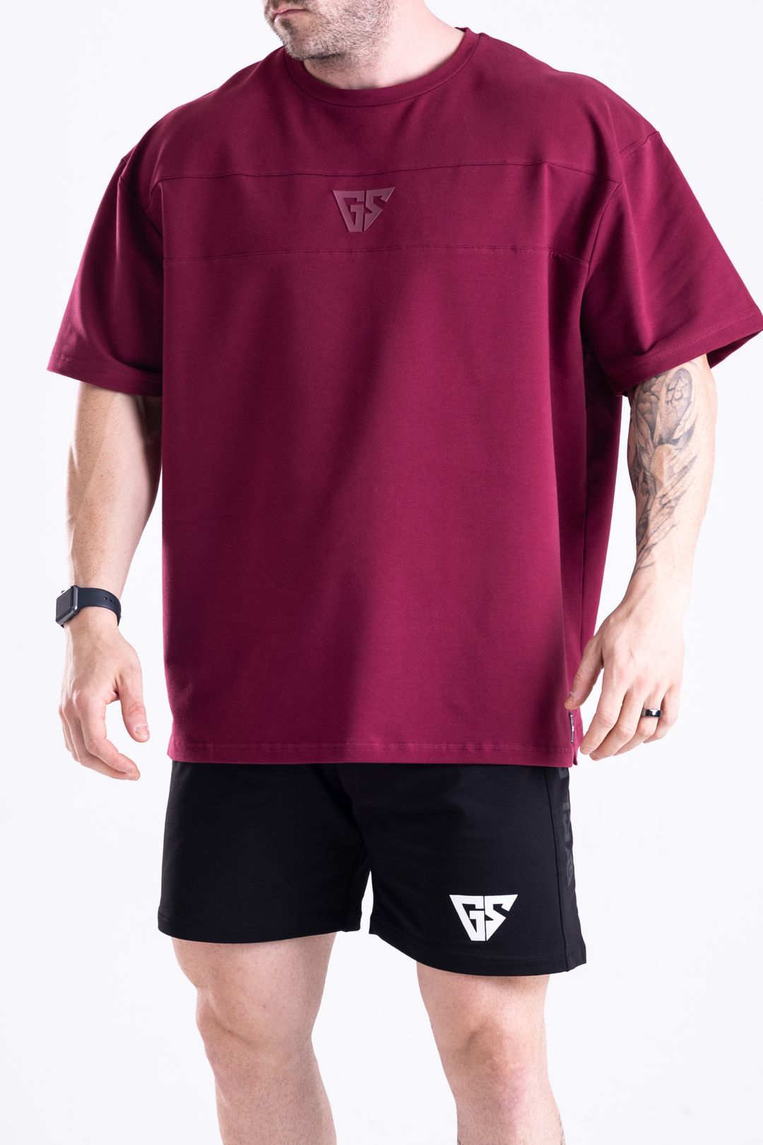 Icon T-Shirt (Burgundy)