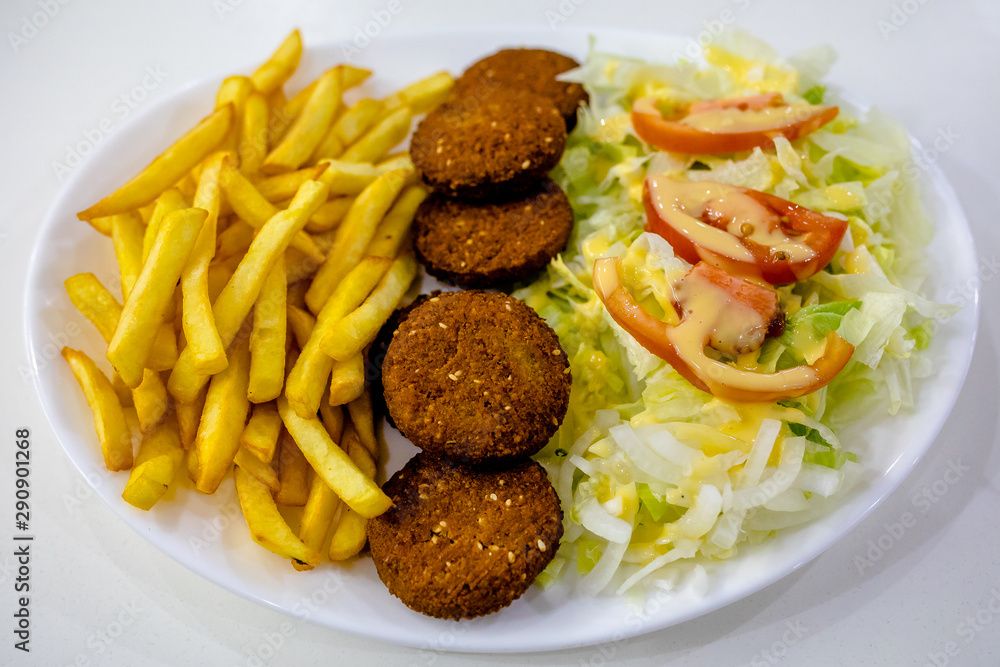Plato Kebab Falafel