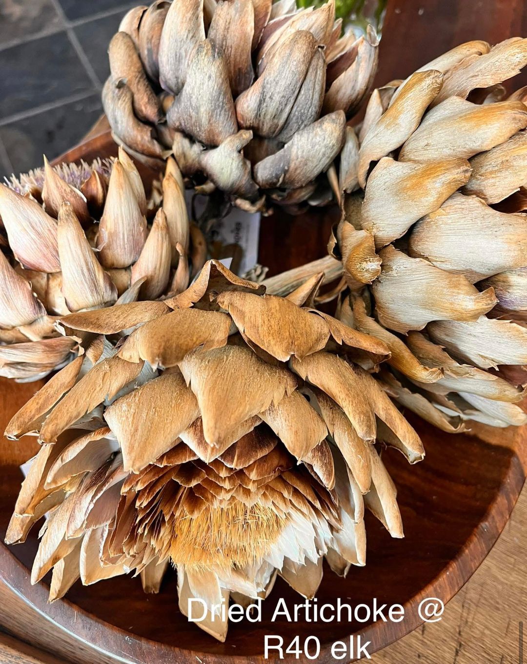Dried Artichoke Short large