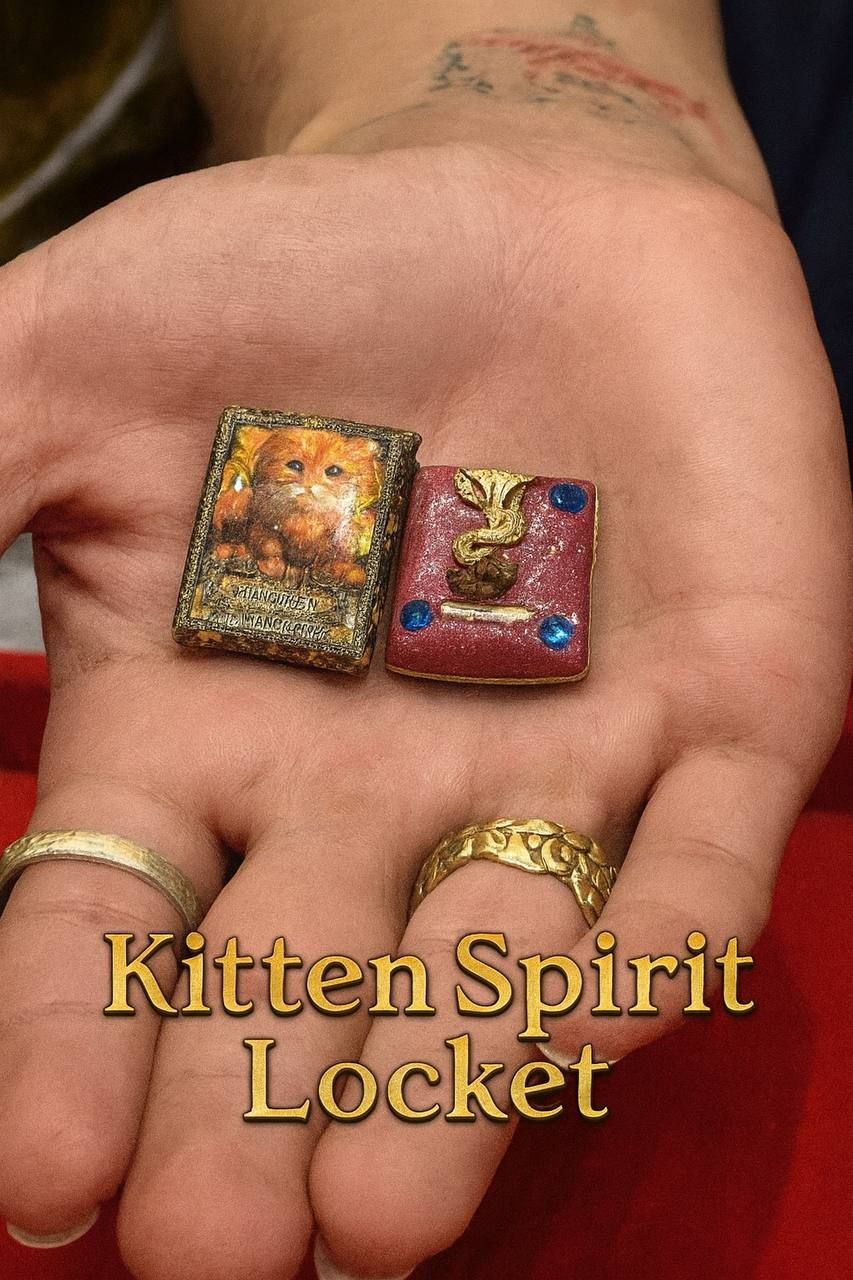 🐈Kitten Spirit Locket (Look Krok Maew)🐈 (PRE-ORDER)
