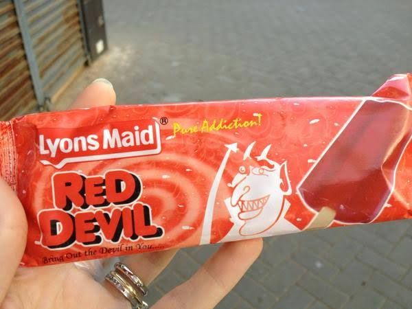 Lyons maid Red devil