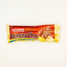 Lyons maid Banana choc
