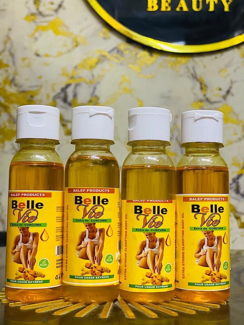 Huile de belle et huile de turmeric 