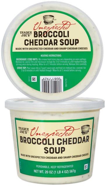 Unexpected Broccoli Cheddar Soup