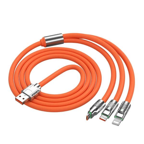 120W 3-in-1 Super Fast Charging Cable