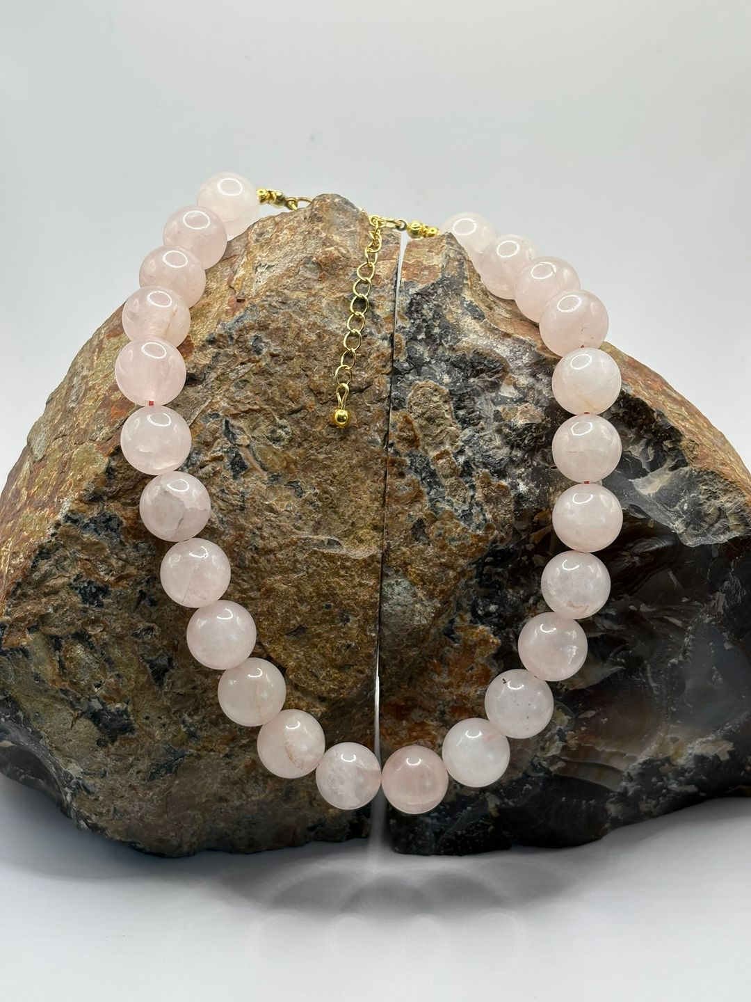 Necklace Cuarzo Rosa