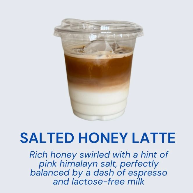 Iced Salted Honey Latte