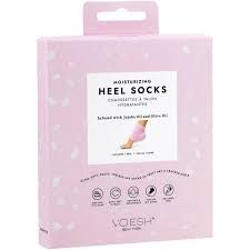 Heel socks rose