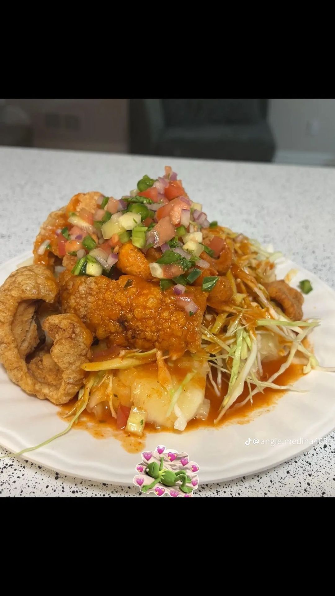 Yuca con Chicharron