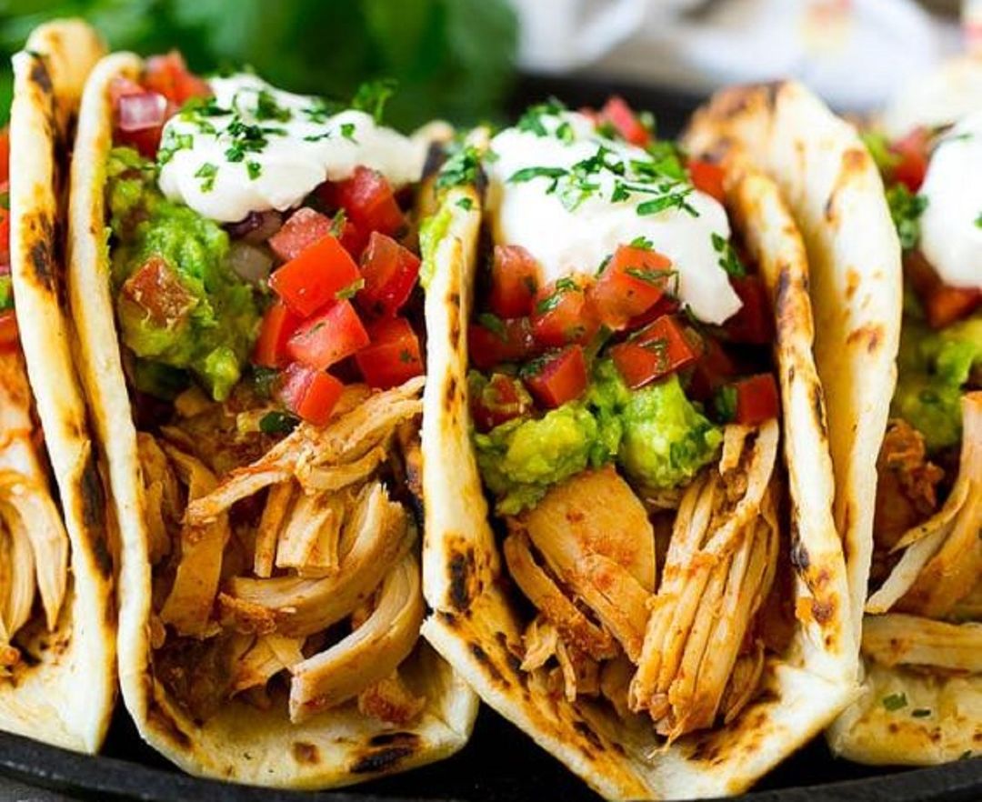 Tacos con Pollo