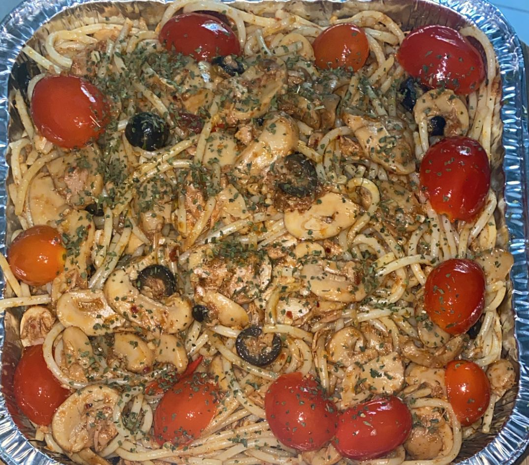 Nur Rose's Spaghetti ala Puttanesca    (To be consume immediately)