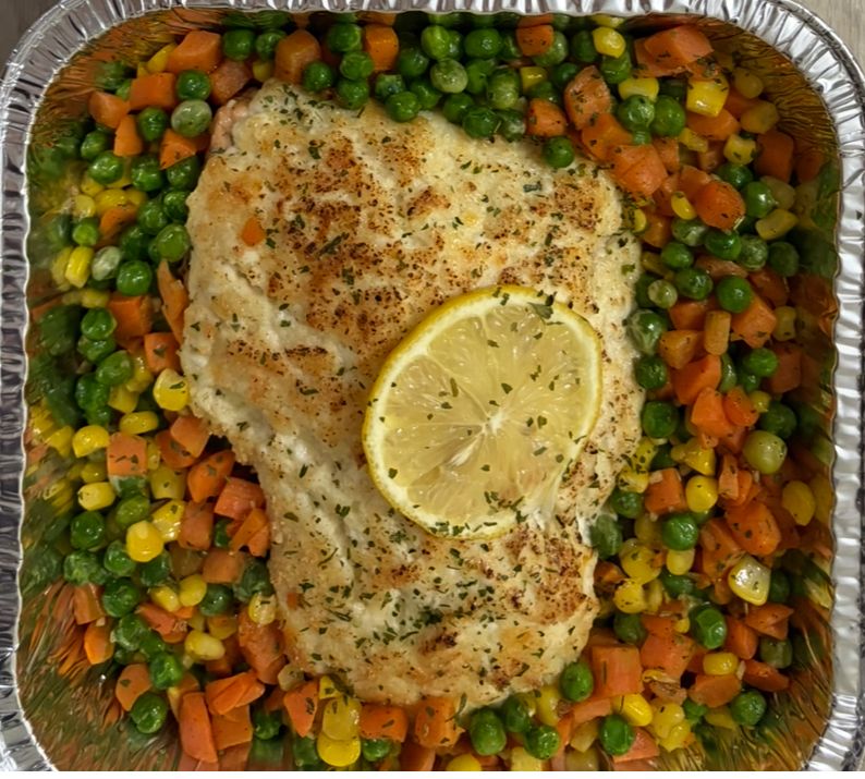 Nur Rose's Baked Salmon 