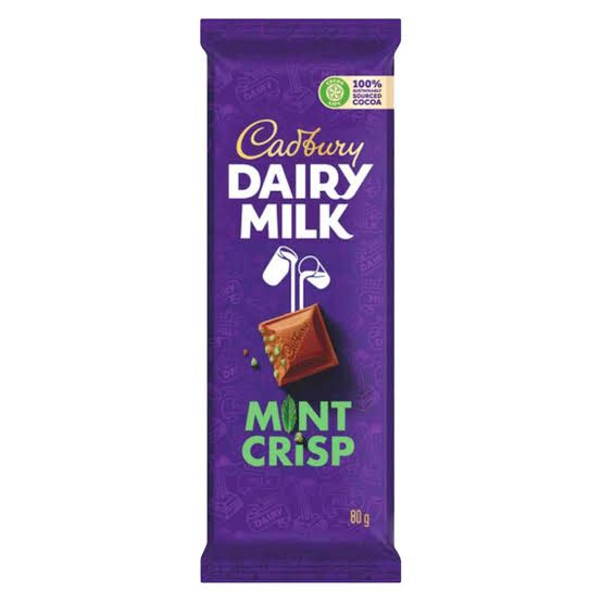 Cadbury mint crisp 80g